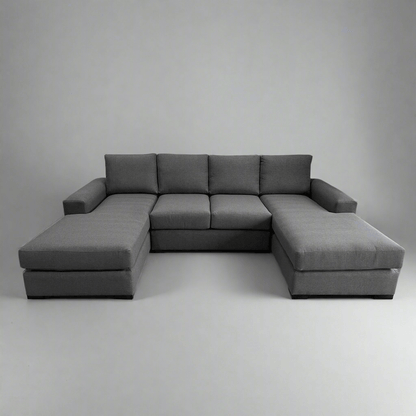 2800mm Larkham Double Chaise lounge with 4 Seats - Leisure Lounges