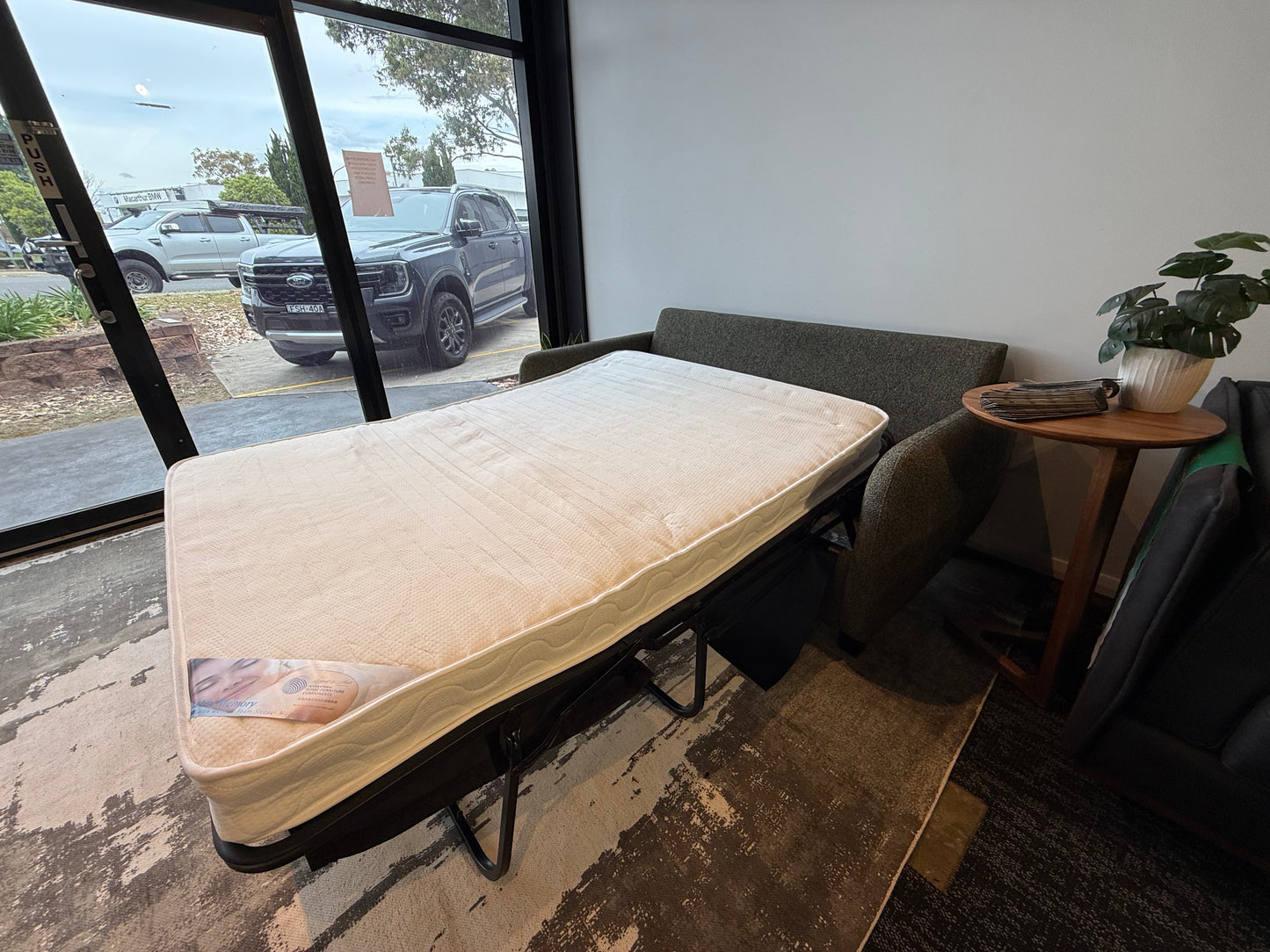 Plateau sofabed with Latex 6 inch mattress (Commercial grade)